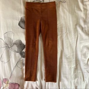 J.Crew cord girls leggings sz 6